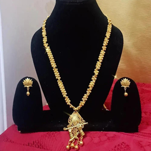 Handmade Designer Beads Necklace Single Line for Woman & Girls